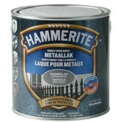 Laque Métaux Hammerite Martelé Gris Foncé 2,5L
