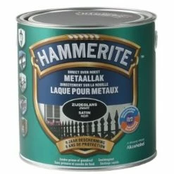Laque Métaux Hammerite Satiné Noir 2,5L