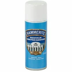 Laque Radiateur Hammerite Blanc 400ml