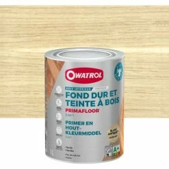 Fond Dur + Teinte à Bois En Phase Aqueuse Owatrol PRIMAFLOOR Blanc Antique (owp3) 1 Litre - Blanc Antique (owp3)