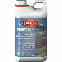 PREPDECK Décapant Bois Extérieurs 2.5 L Owatrol