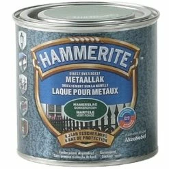 Laque Métaux Hammerite Martelé Vert Foncé 2,5L