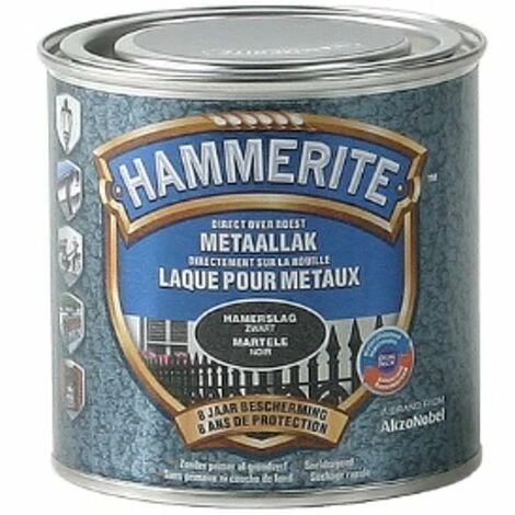 Laque Métaux Hammerite Martelé Noir 250ml 3 Laque Métaux Hammerite Martelé Noir 250ml