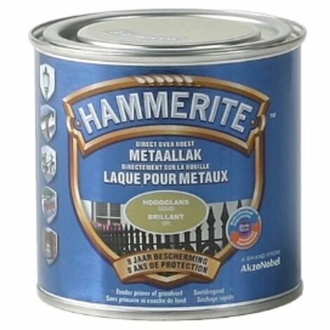 Laque Métaux Hammerite Brillant Or 250ml 3 Laque Métaux Hammerite Brillant Or 250ml