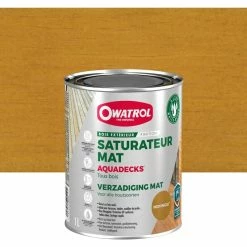 AQUADECKS Owatrol – Saturateur Bois à L’eau