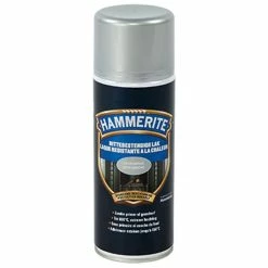 Laque Anti-chaleur Hammerite Gris Argenté 400ml