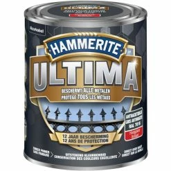 HAMMERITE Soldes -HAMMERITE Soldes laque metal hammerite ultima gris anthracite brillant 750ml gris anthracite L 15208317 70093945 2