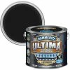 Laque Métal Hammerite Ultima Noir Satin 2,5L - Noir