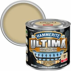 Laque Métal Hammerite Ultima Or 250ml - Or