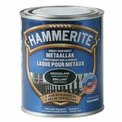 Laque Métaux Hammerite Brillant Vert Foncé 750ml