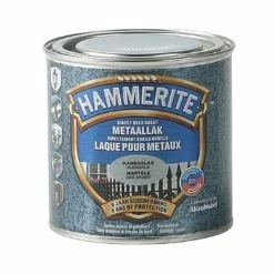 Laque Métaux Hammerite Martelé Gris Argenté 250ml