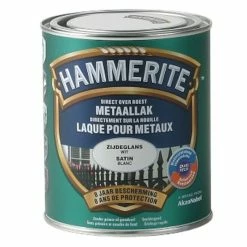 Laque Métaux Hammerite Satiné Blanc 750ml