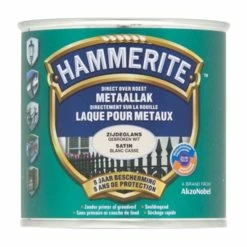 Laque Métaux Hammerite Satiné Blanc Cassé 750ml