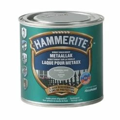 Laque Métaux Hammerite Satiné Gris 250ml