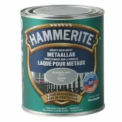 Laque Métaux Hammerite Satiné Gris 750ml