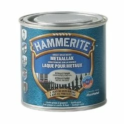 Laque Métaux Hammerite Structuré Mate Métal Brossé 250ml