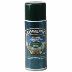Laque Métaux Spray Hammerite Martelé Vert Foncé 400ml