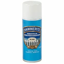 Laque Radiateur Hammerite Blanc Cassé 400ml
