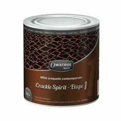 Peinture Effet Craquelé Contemporain Crackle Spirit - Étape 1 - 0,5L OWATROL