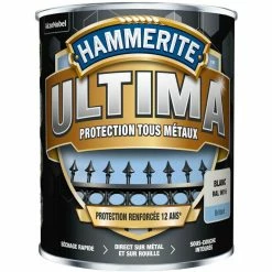 Peinture Métal Acrylique ULTIMA Brillant Blanc 0,75L - Hammerite - Blanc -HAMMERITE Soldes peinture metal acrylique ultima hammerite L 3199855 17698023 2