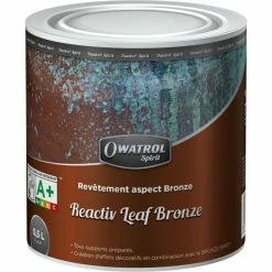 Revêtement Aspect Bronze Owatrol REACTIV LEAF BRONZE 2.5 Litres