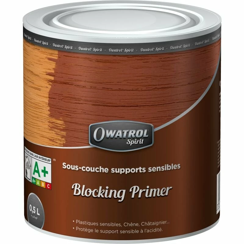 Sous-couche Supports Sensibles Owatrol BLOCKING PRIMER 0.5 Litre 3 Sous-couche Supports Sensibles Owatrol BLOCKING PRIMER 0.5 Litre