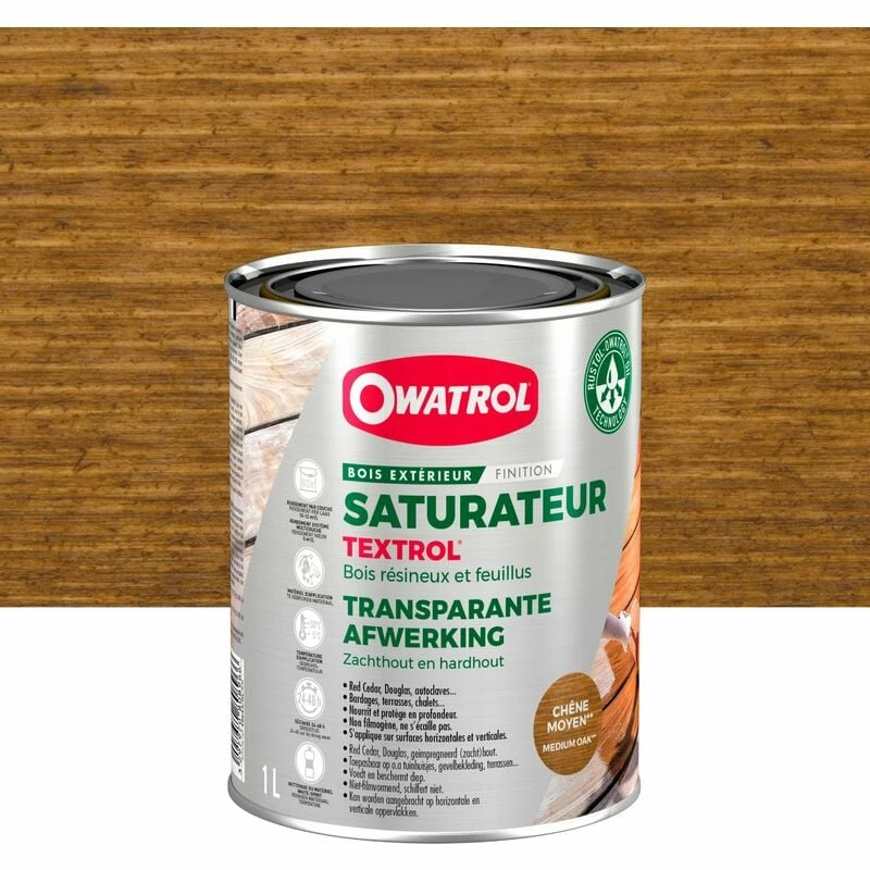 TEXTROL Owatrol – Saturateur Extérieur Bois Résineux / Autoclaves 4 TEXTROL Owatrol – Saturateur Extérieur Bois Résineux / Autoclaves – Image 2