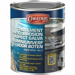 Traitement Anticorrosion Aspect Galva Owatrol OWATROL GLV Aluminium 0.75 Litre - Aluminium